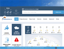 Tablet Screenshot of meteocentrum.cz